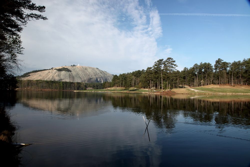 View of Stone Mountain Park