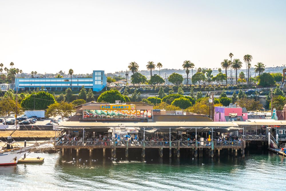 View of San Pedro Fish Market & Restaurant