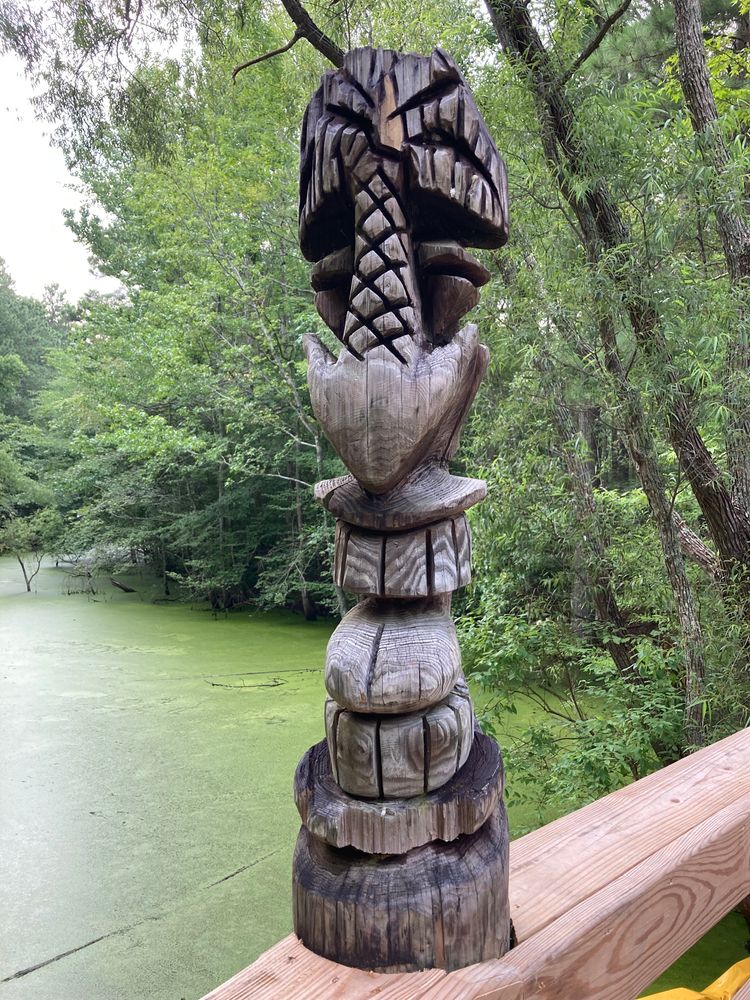 Totem at Northwest River Park and Campground