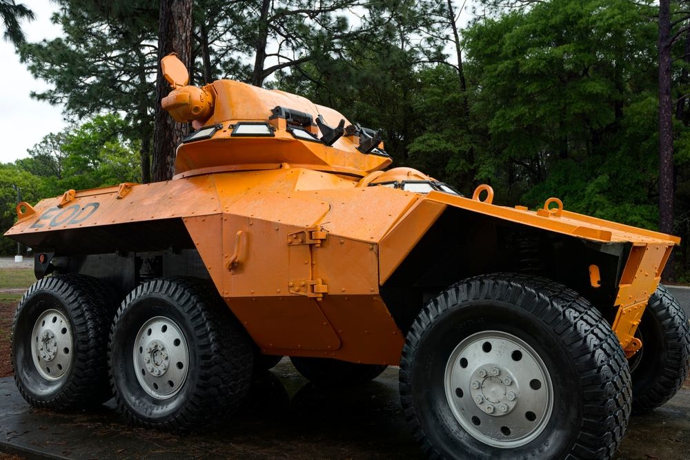 Scout vehicle at Air Force Armament Museum