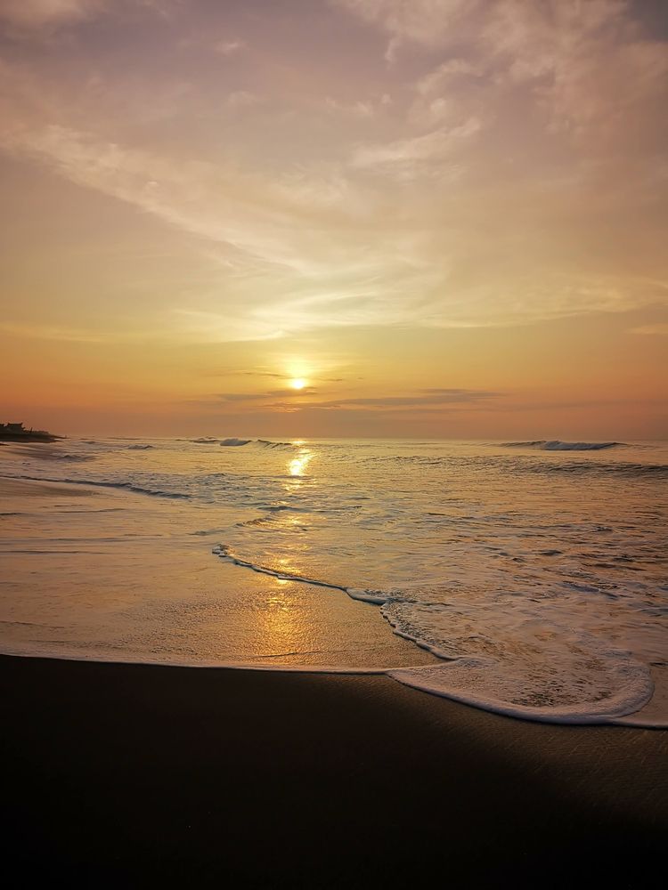 Sunset over El Paredon