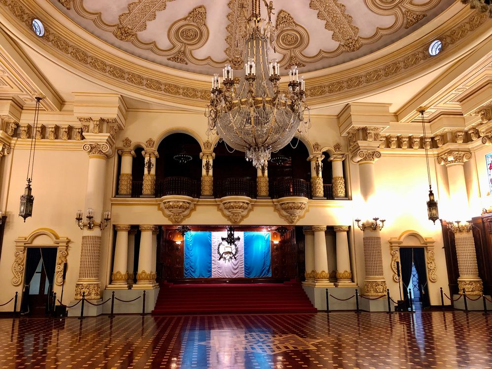 Interior of Palacio Nacional de la Cultura
