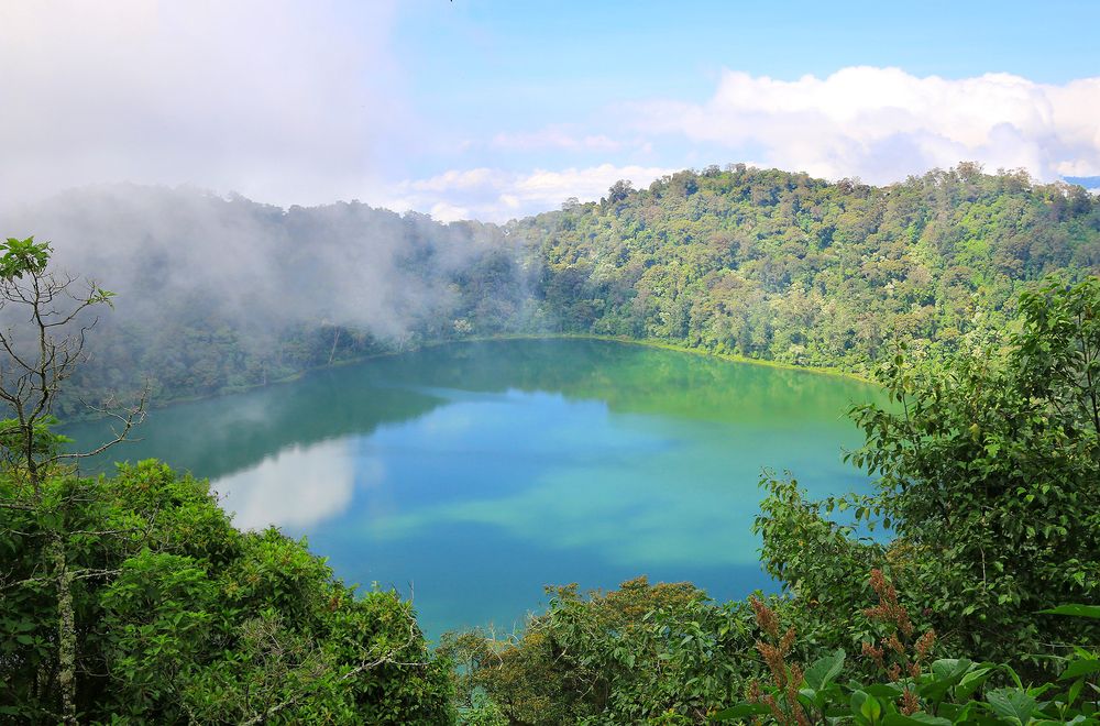 The waters of Lake Chicabal