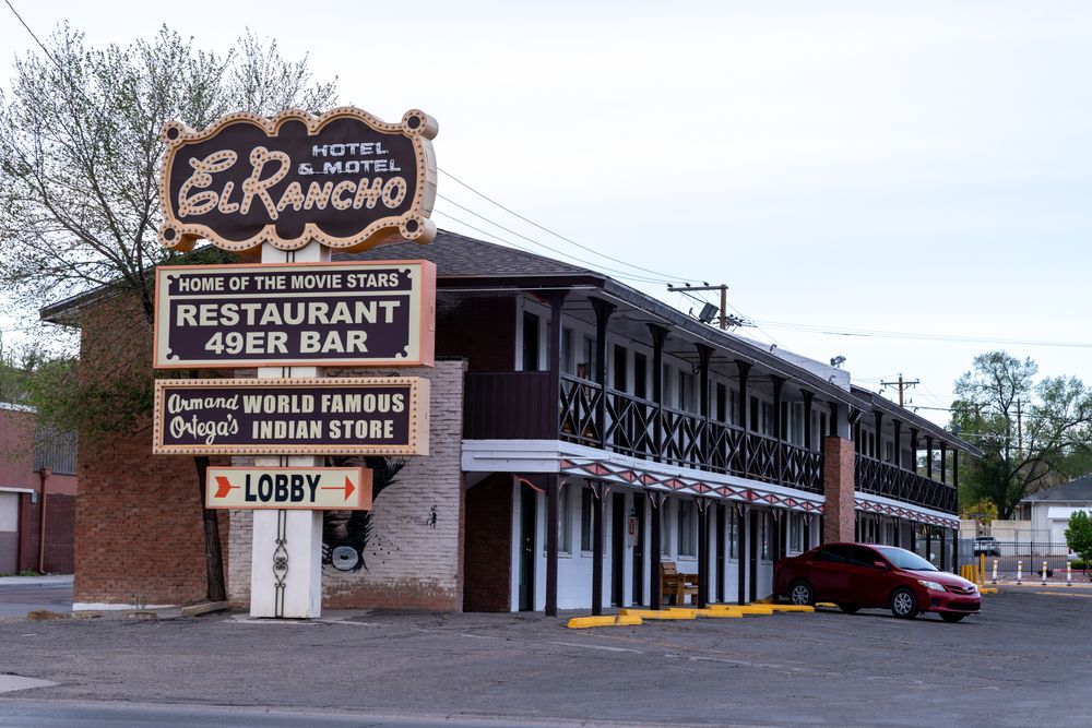 Exterior of Hotel El Rancho