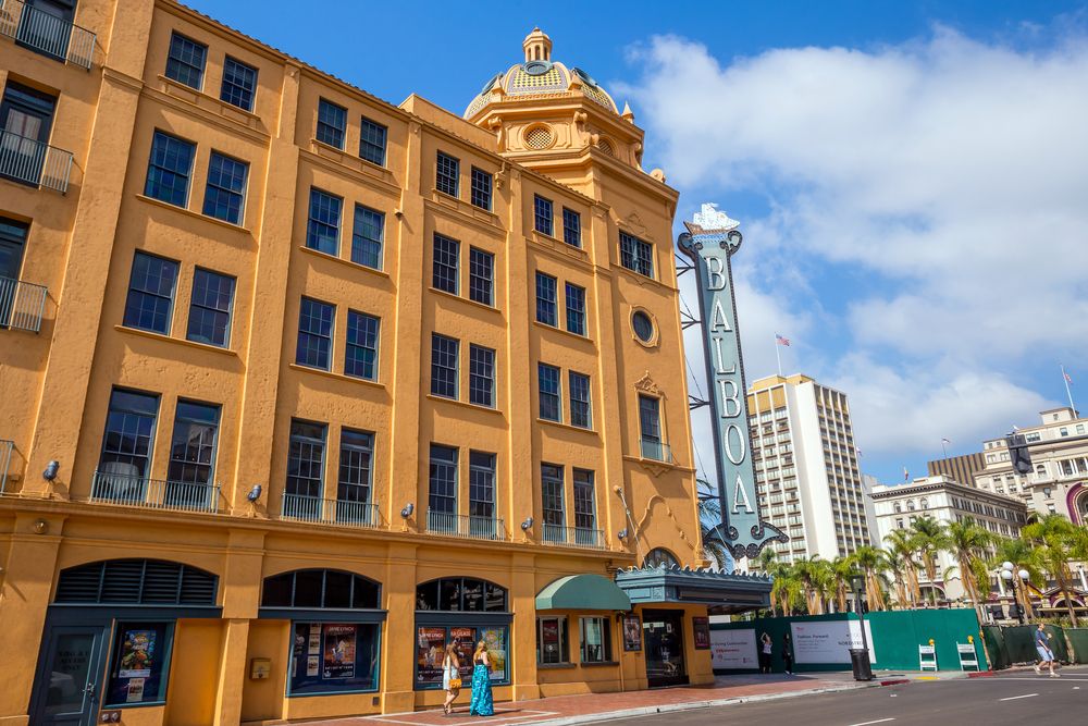 Exterior of Balboa Theater