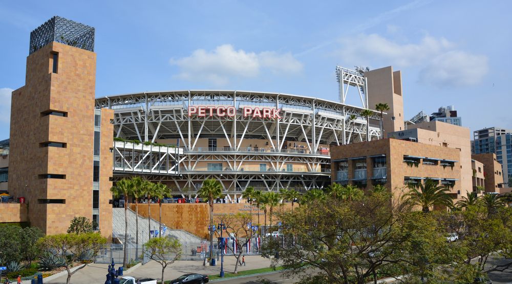 Front exterior view of Petco Park