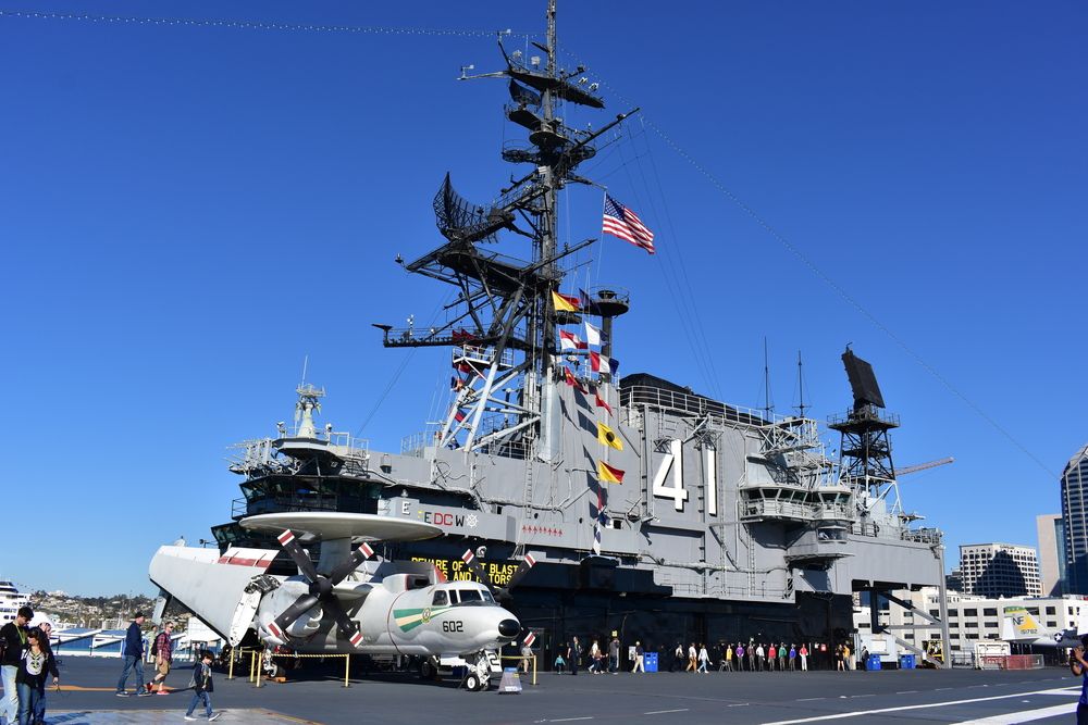 Display at USS Midway Museum