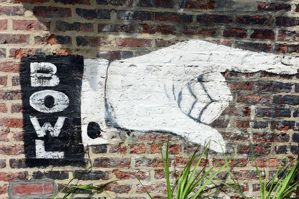 Signage of Brooklyn Bowl