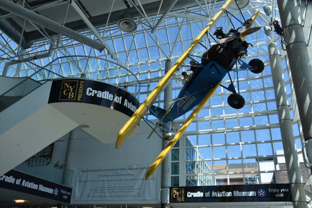 Interior of the Cradle of Aviation Museum