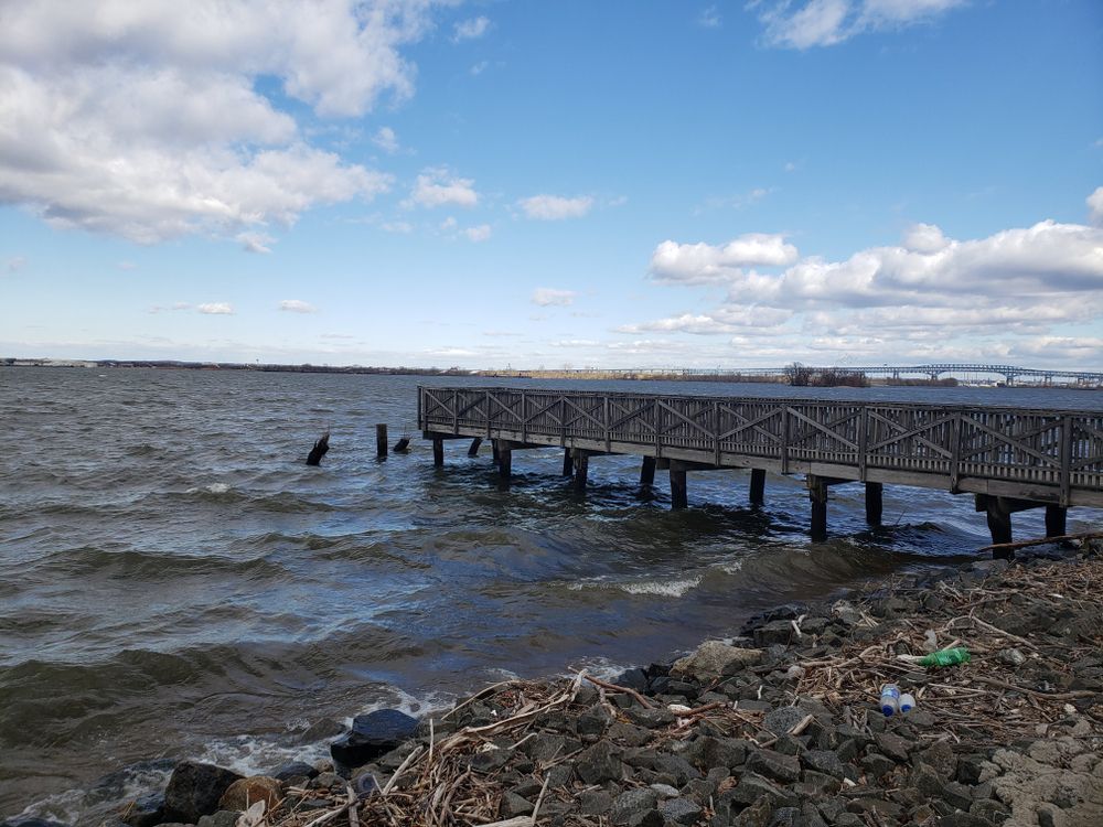 Delaware river at Red Bank Battlefield Park
