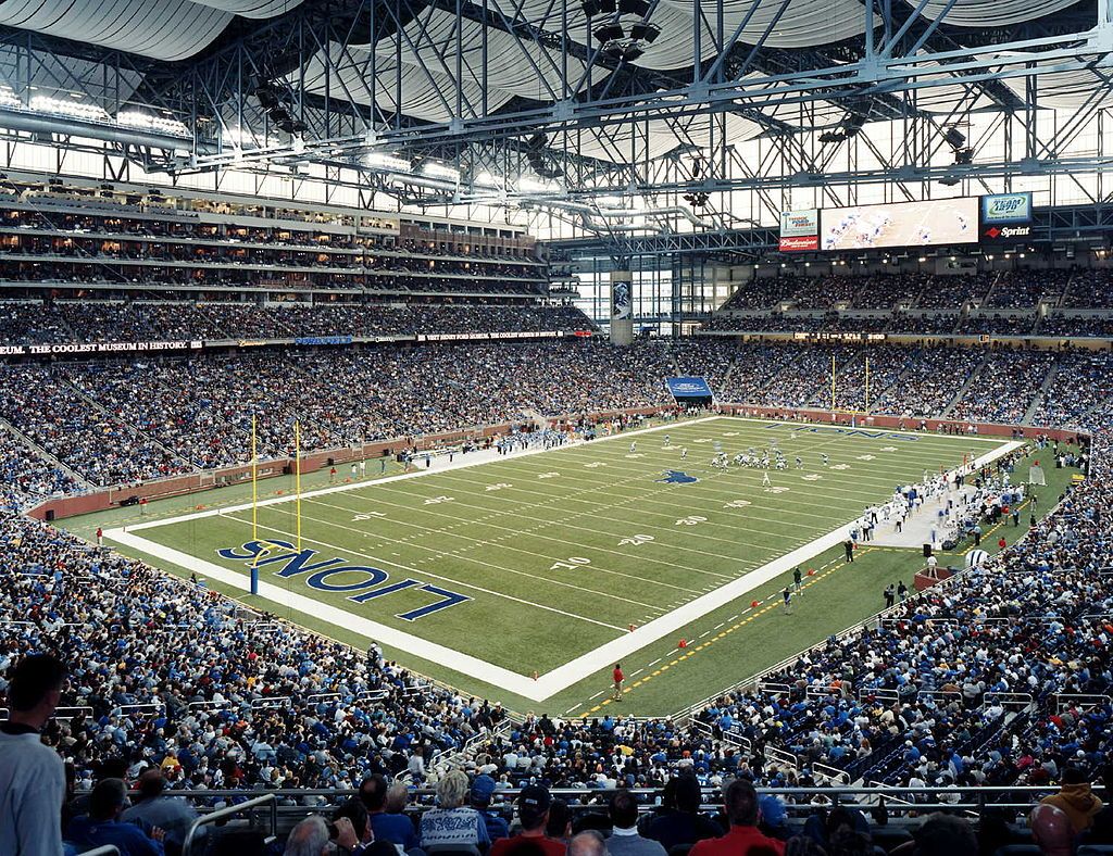 Interior of Ford Field