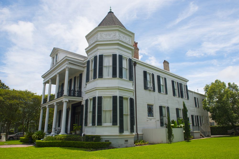 Facade of the New Orleans Opera Guild Home