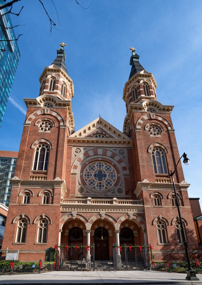 Exterior of the St Mary's Catholic Church