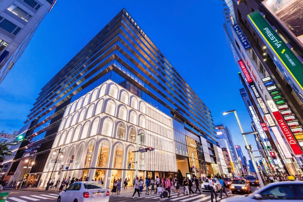 Ginza in Tokyo