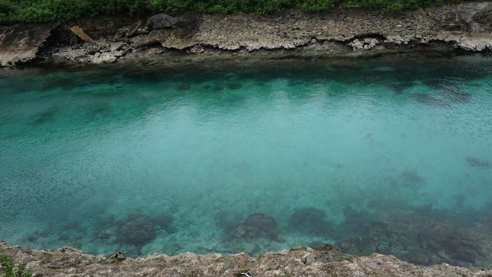 The clean and clear waters of Emerald Valley
