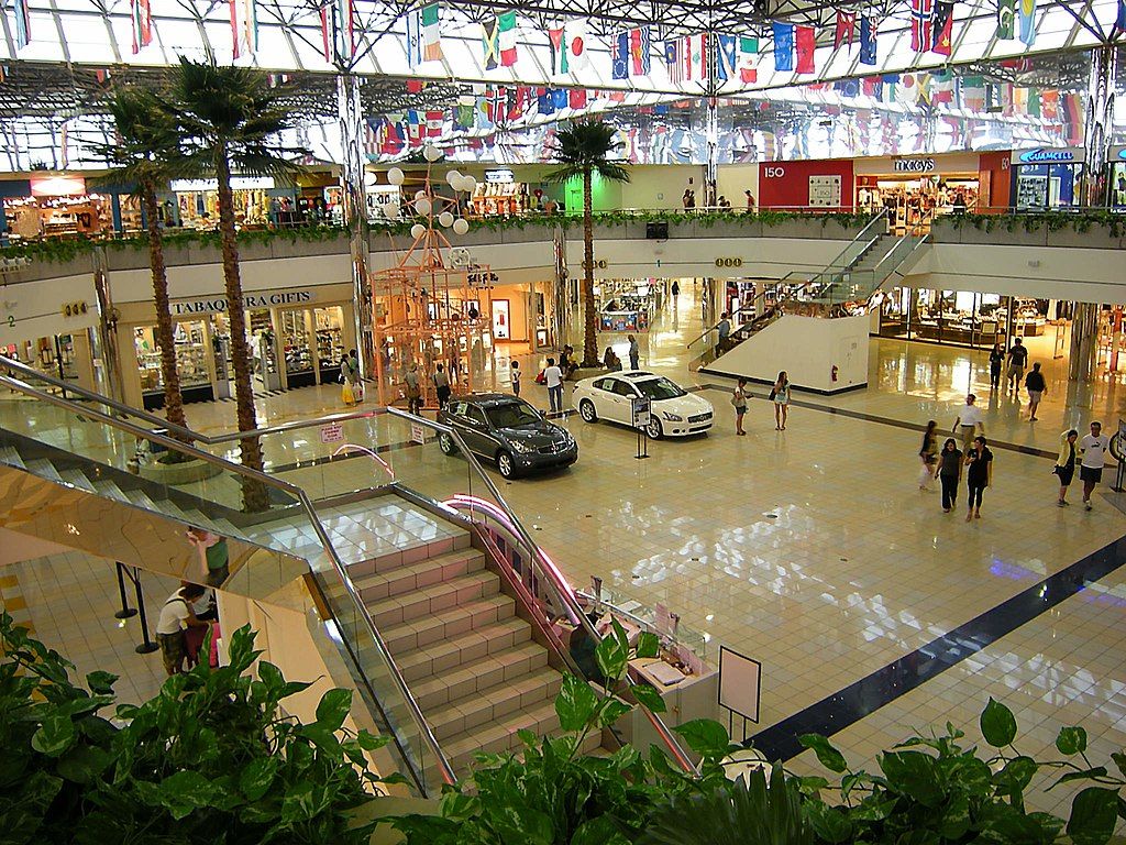 Interior of Micronesia Mall