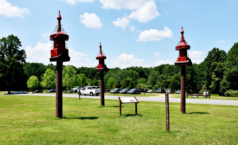 The grounds of Seneca Creek State Park