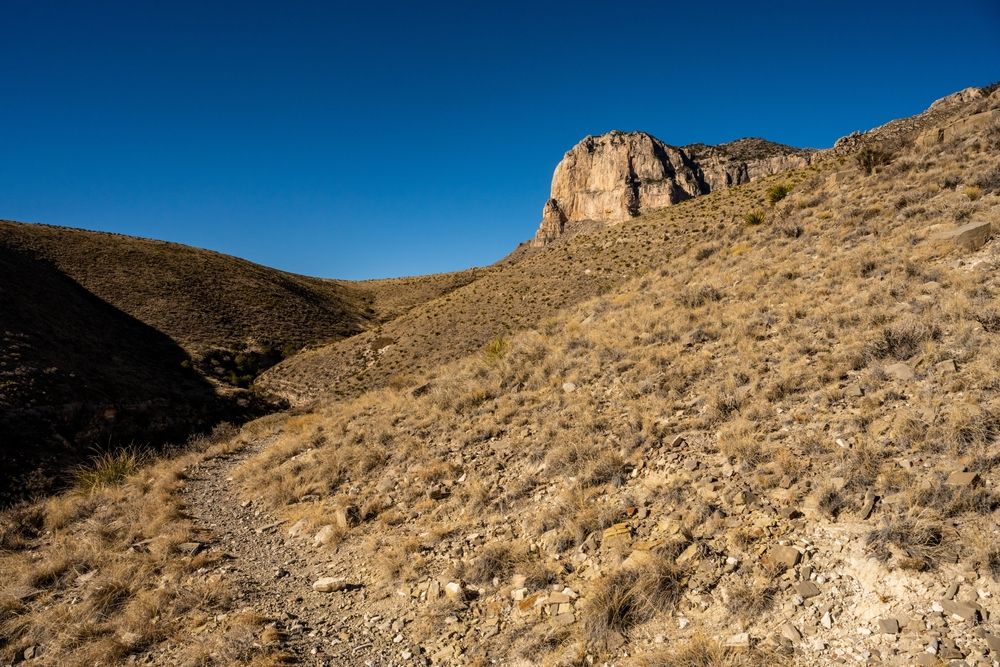 Hiking trail of El Capitan