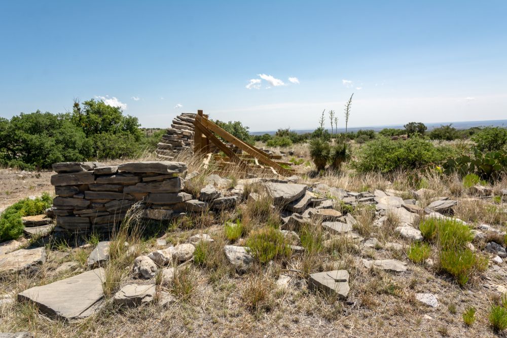 The ruins of Pinery Butterfield Stage Station
