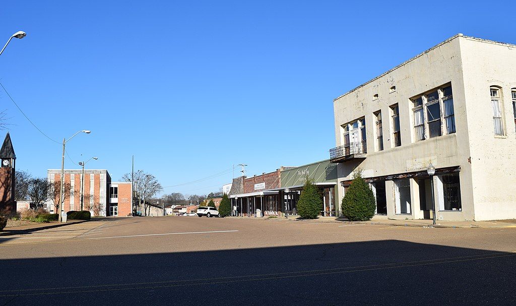 Buildings along Downtown Square