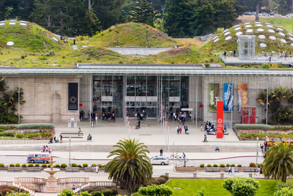 Exterior of California Academy of Sciences