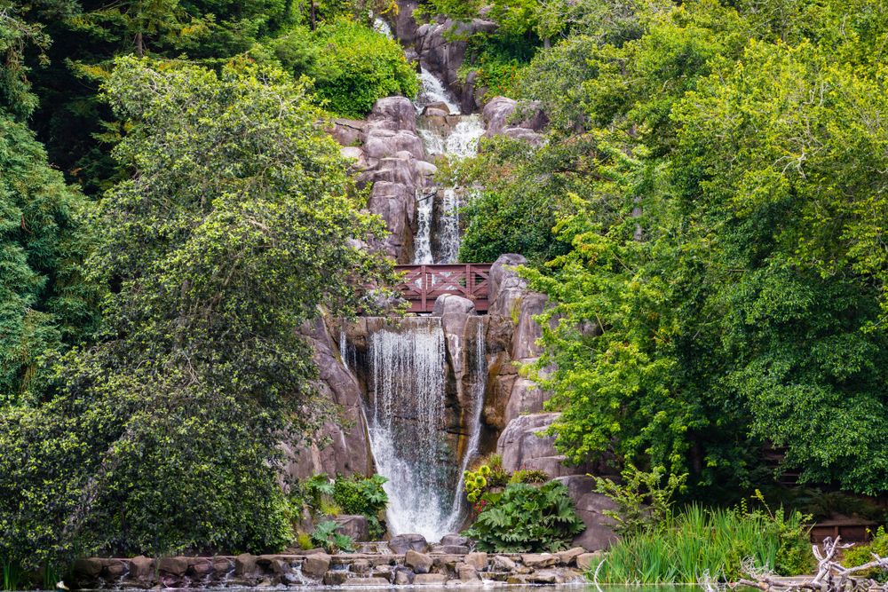 Huntington falls waters from Strawberry Hill