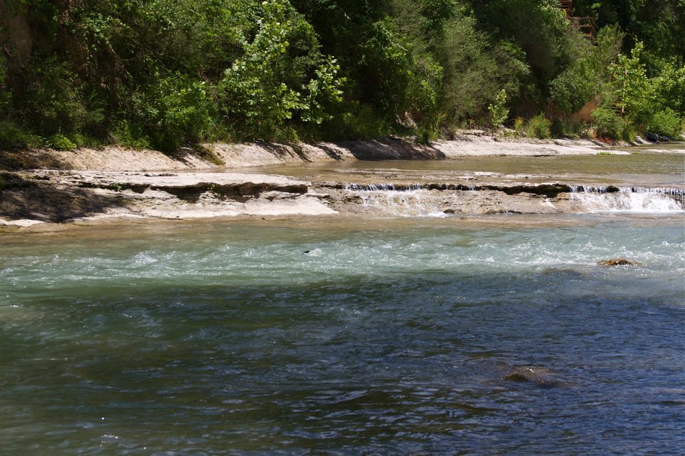 Flowing waters of Guadalupe River
