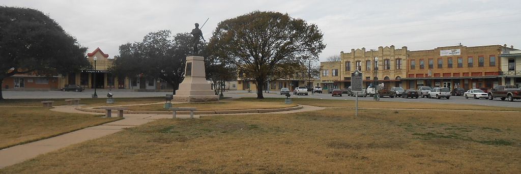 Open space of Texas Heroes Square