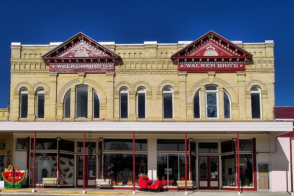 Exterior of Luling Oil Museum