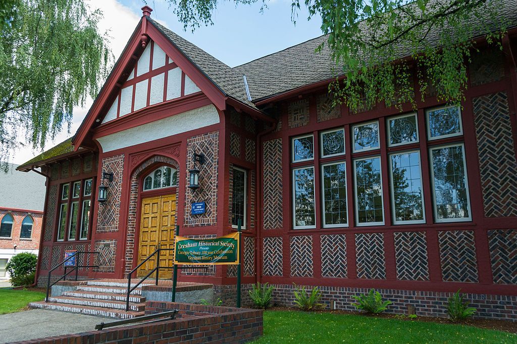 Exterior of the Gresham History Museum