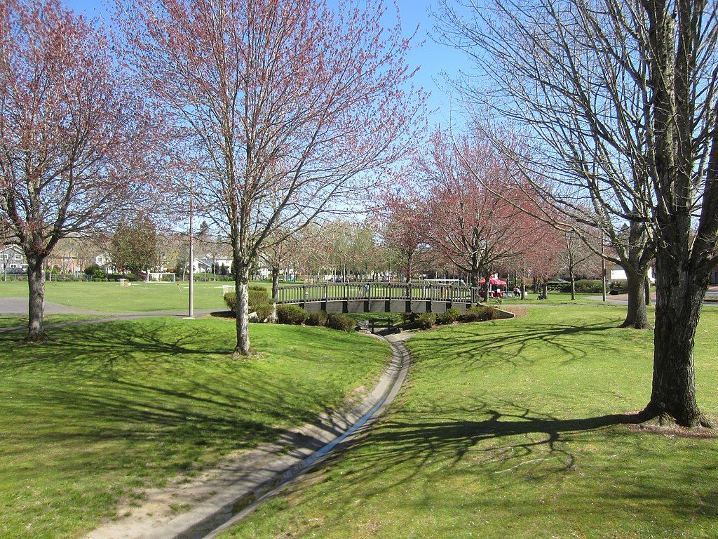 The grounds of Red Sunset Park