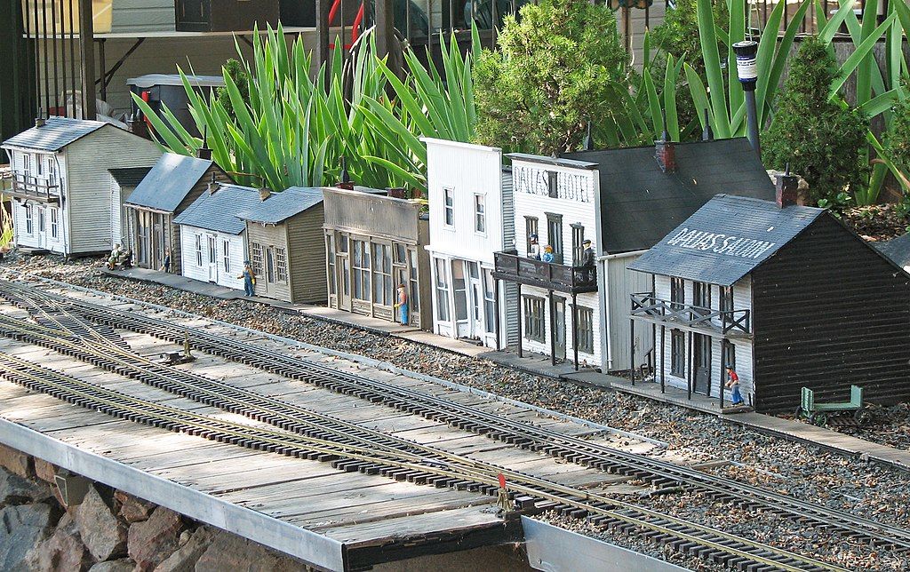 Rails model at the Colorado Model Railroad.