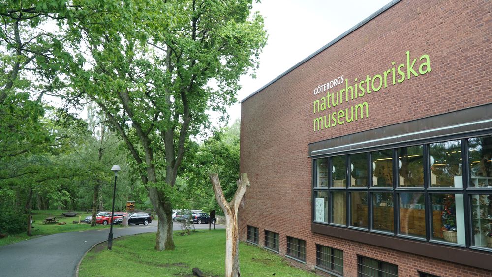 Exterior of Gothenburg Natural History Museum