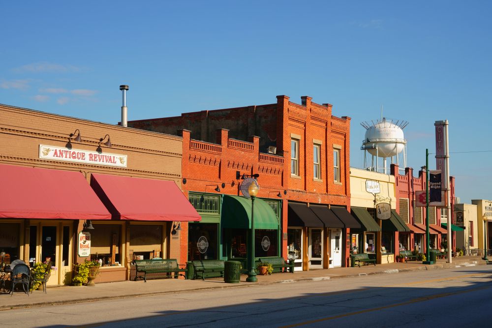 Buildings along Main Street