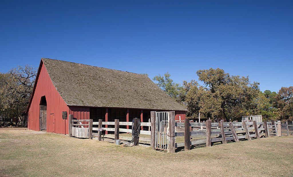 A barn at Nash Farm
