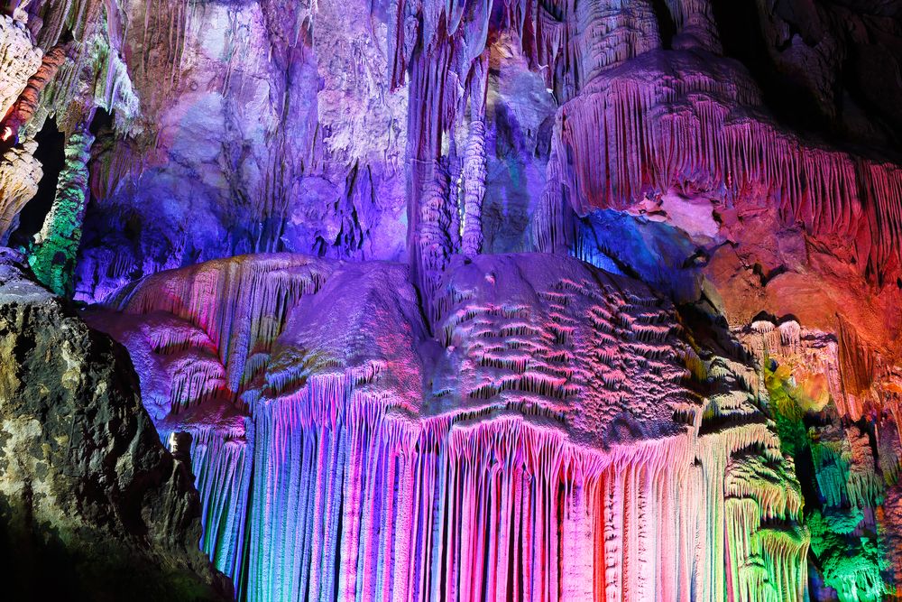 Multicolored Reed Flute Cave