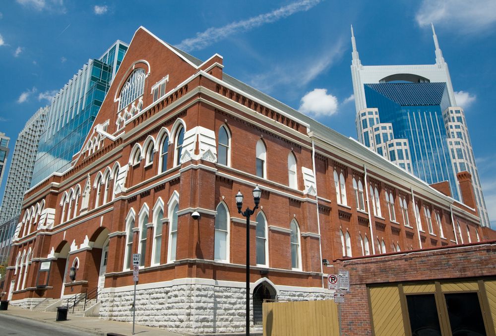 Exterior of Ryman Auditorium