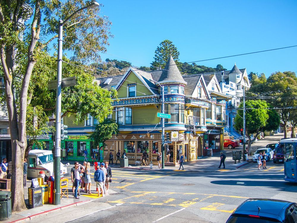 Daytime view of Haight Street