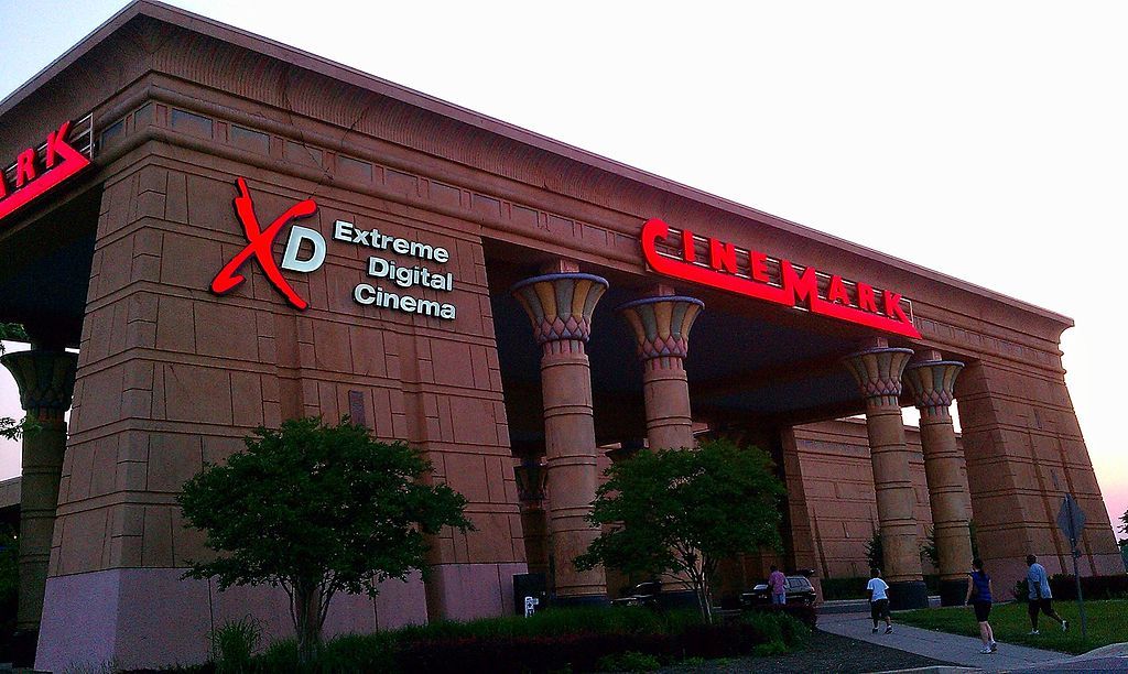 Exterior of Cinemark Egyptian 24 and XD