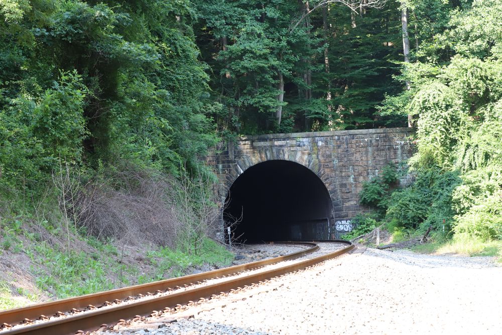 Old brick tunnel at Patapsco Valley State Park