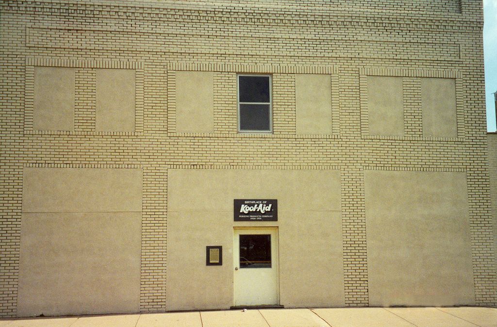 Exterior of the place where kool-aid was made.
