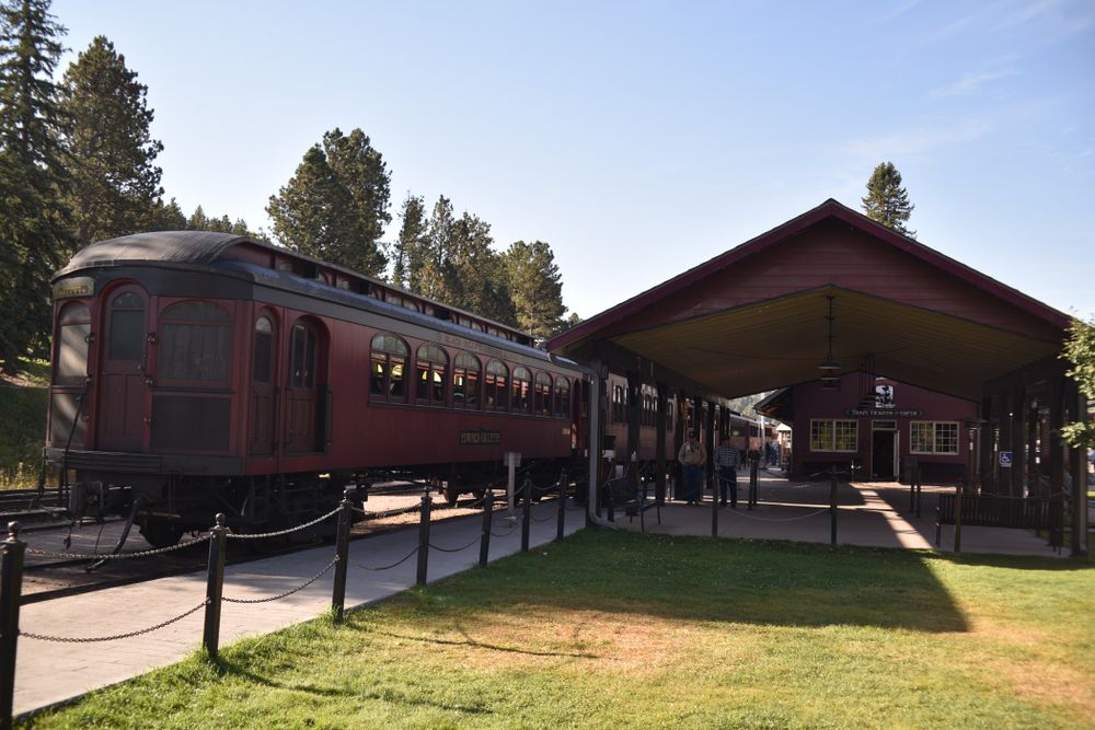 Terminal of the 1880 Train/Black Hills Central Railroad