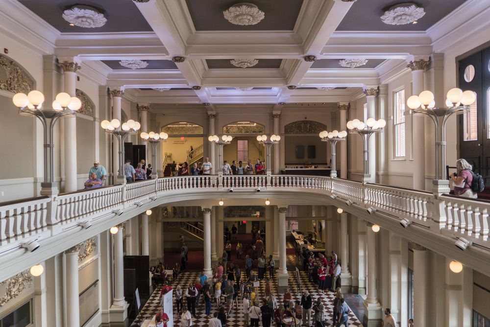 Interior of the Cincinnati Music Hall