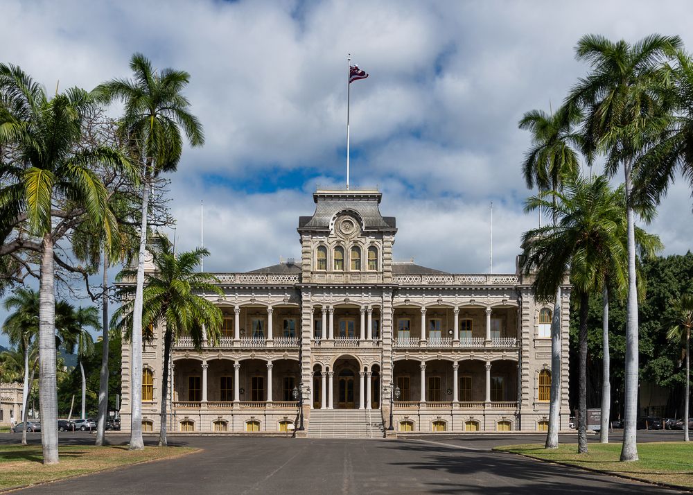 Exterior of the Iolani Palace