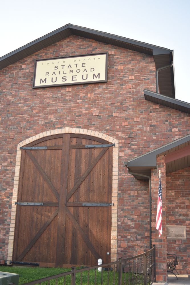 Exterior of South Dakota State Railroad Museum