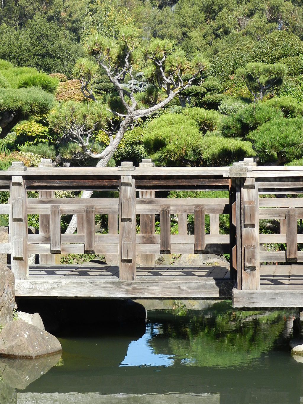 Footbridge at Hayward Japanese Gardens