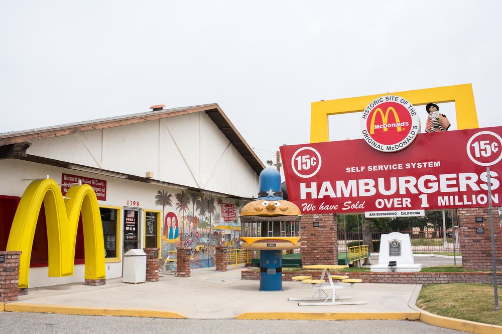 Exterior of the Original McDonald's Site & Museum