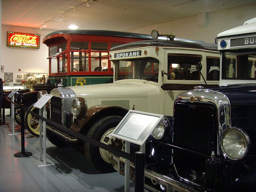 Cars exhibit in Antique Automobile Club of America