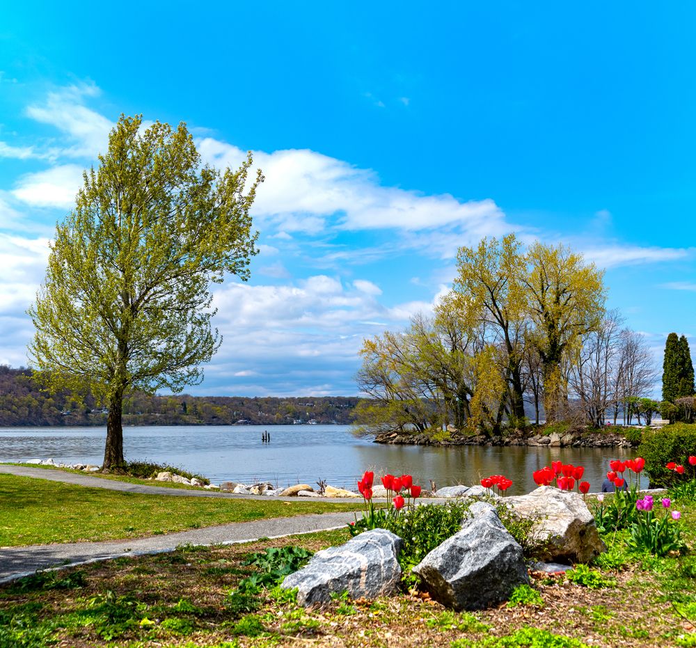 Scenic view of MacEachron Waterfront Park