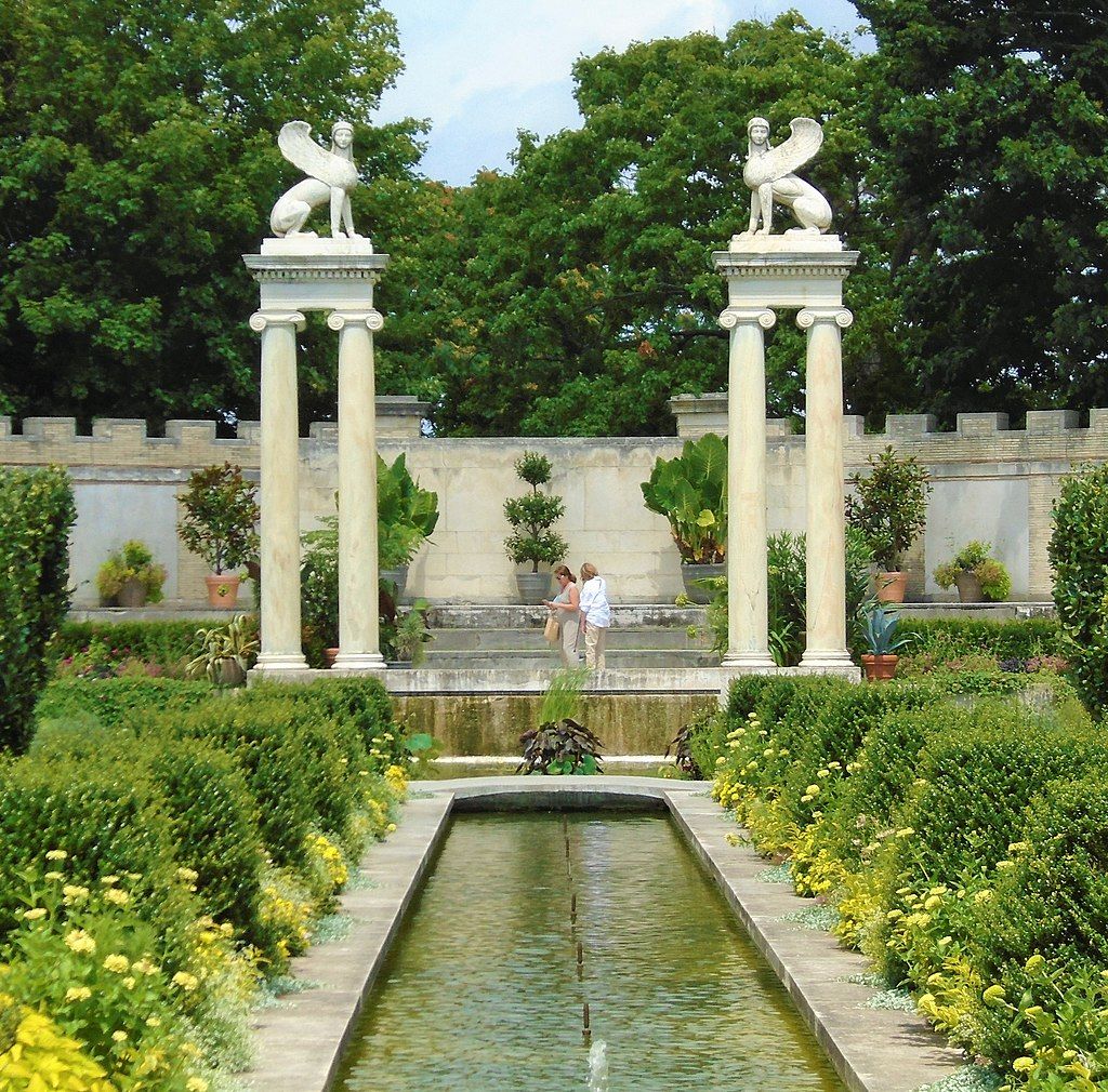 Daytime view of Untermyer Gardens Conservancy